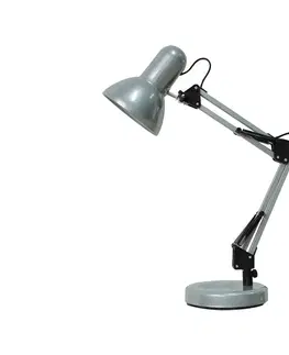 Lampy Brilagi Brilagi - Stolní lampa ROMERO 1xE27/60W/230V stříbrná 