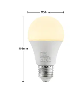 LED žárovky Arcchio LED žárovka E27 A60 9,5W 3 000K opálová, sada 6ks