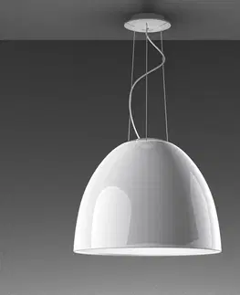 Designová závěsná svítidla Artemide Nur Gloss LED - závěsné - bílá - Bluetooth A243400APP