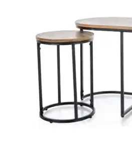 Barové stolky Signal Konferenční stolek TWIX | ořech