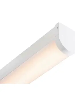 Moderní nástěnná svítidla SLV BIG WHITE BENA, stropní svítidlo, LED, 3000K, bílé, d/š/v 150/6,5/7,4 cm 631339