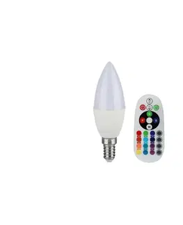 LED osvětlení  LED RGB Stmívatelná žárovka E14/3,5W/230V 6400K + DO 