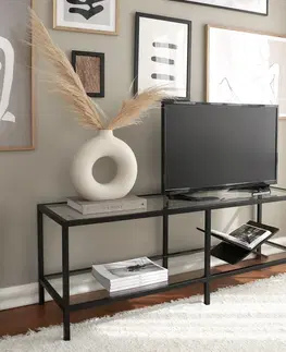 Televizní stolky Televizní stolek BASIC TV500 černý
