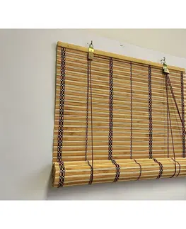 Rolety Gardinia Bambusová roleta Tara přírodní/třešeň, 100 x 160 cm