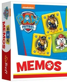 Hračky společenské hry TREFL - GAME Memos Labková Patrola - pexeso