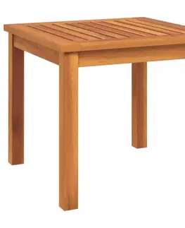 Zahradní stolky Konferenční stolek 40 x 40 x 36 cm masivní akáciové dřevo