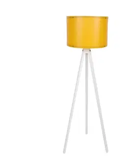 Lampy  Stojací lampa AYD 1xE27/60W/230V oranžová/bílá 