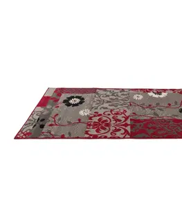 Koberce a koberečky Koberec s patchwork vzorem květin