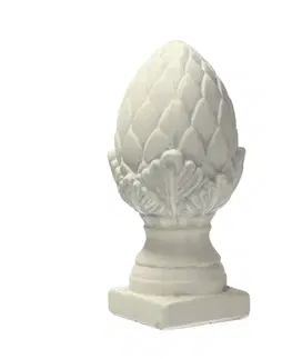 Figurky a sošky Dekorace Cone 26cm white