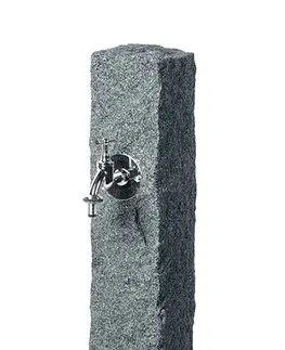 Sudy na vodu Prosperplast Zahradní sloupek s kohoutkem NARA antracitový granit