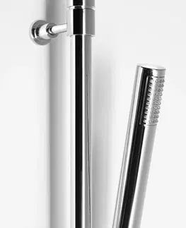 Sprchy a sprchové panely SAPHO AIRTECH-AXIA sprchový sloup k napojení na baterii, hlavová, ruční sprcha, chrom 990E