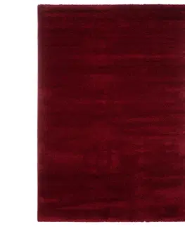 Hladce tkaný koberce TKANÝ KOBEREC Octavia, 160/230cm, Červená