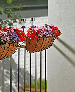 Dekorace na balkon a zahradu Koš na květiny "Balkón"