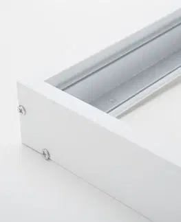 Příslušenství Solight hliníkový bílý rám pro instalace 295x1195mm LED panelů na stropy a zdi, výška 68mm WO907-W