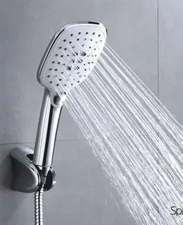 Sprchy a sprchové panely MEREO Ruční sprcha třípolohová 10 x11cm CB565D
