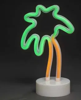 Vnitřní dekorativní svítidla Konstsmide Season LED dekorativní světlo palma, na baterie
