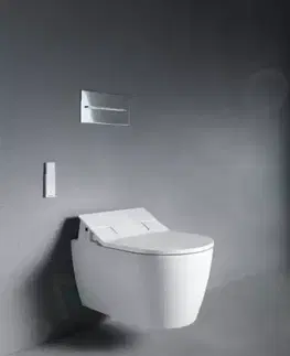 Záchody DURAVIT SensoWash Slim Elektronické bidetové sedátko Slim, SoftClose, bílá 611000002304300