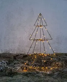 Vánoční venkovní dekorace STAR TRADING LED venkovní dekorace Light Tree Foldy, 135 cm