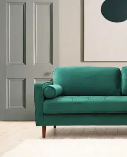 Pohovky a gauče Pohovka trojmístná ROME zelená