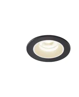 LED podhledová svítidla SLV BIG WHITE NUMINOS XS zápustné stropní svítidlo černé/bílé 4000 K 40° 1005539