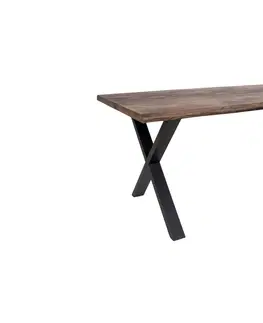 Jídelní stoly Norddan Designový jídelní stůl Jonathon 200 cm kouřový dub