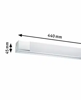 LED nástěnná svítidla Paulmann LED svítidlo k zrcadlu Quasar IP44 7,5W 440mm chrom/bílá 797.14 P 79714
