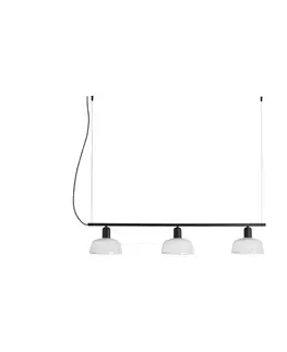 Moderní závěsná svítidla FARO TATAWIN LINEAL S lineární závěsné svítidlo, bílá