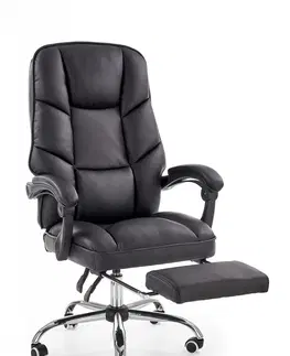 Kancelářské židle HALMAR Kancelářské křeslo Alin černé