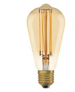 LED žárovky OSRAM LEDVANCE Vintage 1906 Edison 40 Filament DIM 5.8W 822 Gold E27 4099854091063