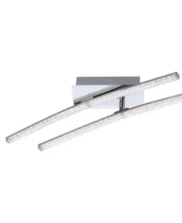 Designová stropní svítidla LEUCHTEN DIREKT is JUST LIGHT LED stropní svítidlo, design, chrom, 2-ramenné 3000K LD 11290-17