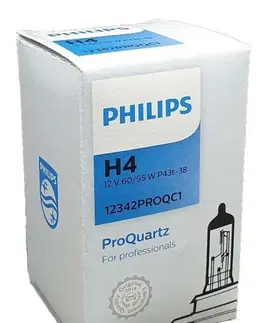 Autožárovky Philips H4 12V 60/55W P43t 12342 PRO Quartz 1ks 12342PROQC1