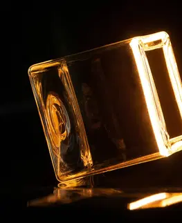 LED žárovky Segula SEGULA LED floating cube 86 E27 4,5W teplá bílá