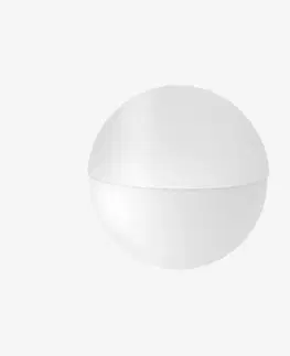 Designová nástěnná svítidla LUCIS nástěnné svítidlo SEMILUNA 1x60(46)W E27 sklo bílá opál SR.11.S200.60