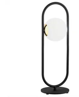 Lampy Argon Argon 4992 - Stolní lampa ROVETTO 1xG9/6W/230V černá/zlatá 