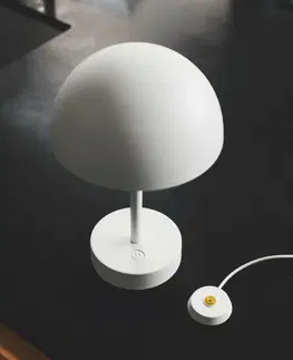 LED stolní lampy NORDLUX Ellen To-Go venkovní bateriové svítidlo bílá 2418015001