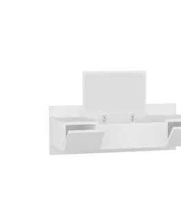 Toaletní stolky Kalune Design Toaletní stolek ZAKKUM 100 cm bílý