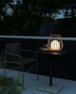 Osvětlení terasy a balkónu NORDLUX Jim To-Go venkovní bateriové svítidlo oranžová 2218105027