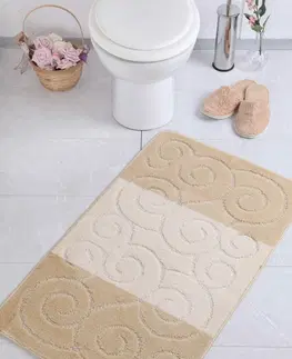 Koupelnové předložky L'essentiel Koupelnový kobereček SILE 60x100 cm béžový