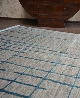 Koberce a koberečky Dywany Lusczow Kusový koberec MANYAS Herro šedo-modrý, velikost 160x230
