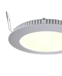 LED podhledová svítidla Light Impressions Deko-Light stropní vestavné svítidlo LED Panel 8 17-18V DC 7,00 W 2700 K 590 lm stříbrná 565083