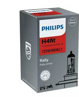 Autožárovky Philips H4 12V 100/90W P43T-38 Rally