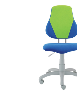 Kancelářské židle Dětská židle FRINGILLA V, modrá/zelená