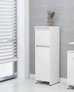 Koupelnové skříňky Koupelnová skříňka DTD deska Dekorhome Bílá