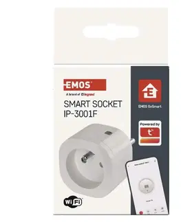 Chytré osvětlení EMOS GoSmart WiFi zásuvka IP-3001F P5551