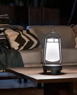 Venkovní dekorativní svítidla KICHLER LED světlo aku Lyndon, Bluetooth reproduktor