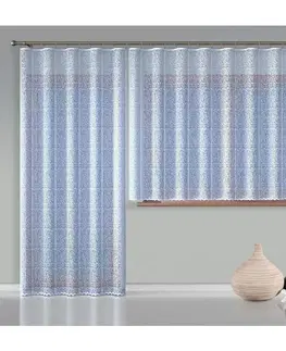 Záclony Forbyt, Hotová záclona nebo balkonový komplet, Anita, bílá 200 x 250 cm