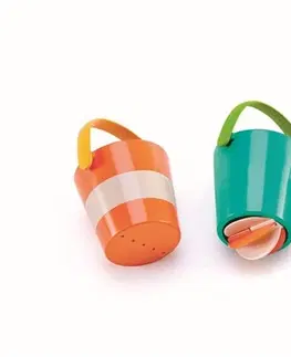 Hračky HAPE - Hračky do vody - Veselé kbelíky, set
