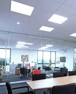 Stropní kancelářská svítidla Light Impressions Deko-Light rastrové svítidlo Basic Office 220-240V AC/50-60Hz 36,00 W 4000 K 4000 lm 620 mm bílá RAL 9016 100146