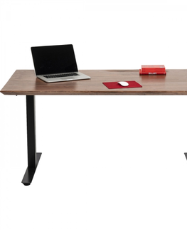 Výškově nastavitelné psací stoly KARE Design Výškově nastavitelný stůl Symphony - tmavý, 160x80