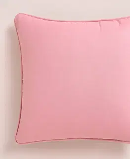 Dekorační povlaky na polštáře Elegantní povlak na polštář v tmavě růžové barvě 40 x 40 cm